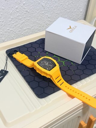 Reloj Automático Hombre Amarillo
