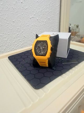 Reloj Automático Hombre Amarillo