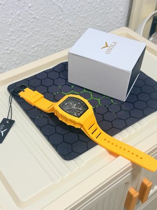 Reloj Automático Hombre Amarillo