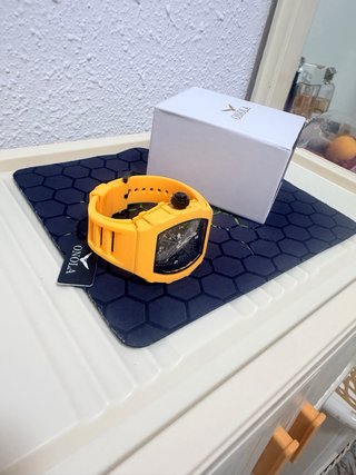 Reloj Automático Hombre Amarillo