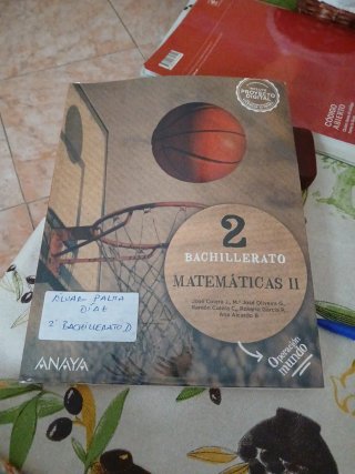 Matemáticas II. 2o de Bachillerato