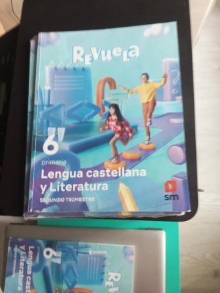 Libros de lengua sexto editorial REVUELA