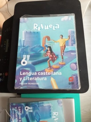 Libros de lengua sexto editorial REVUELA