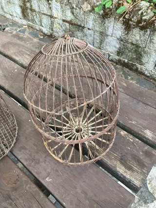 Jaulas antiguas de perdiz