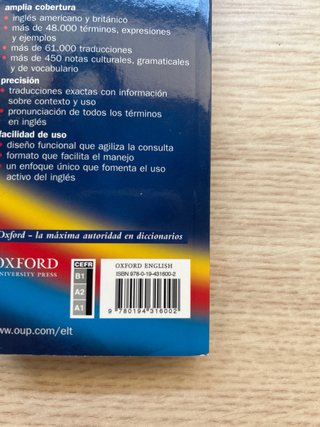 Diccionario Oxford Pocket Edición Latinoamerica...