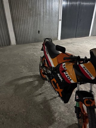 Honda NSR 75cc Deportiva Naranja/Roja