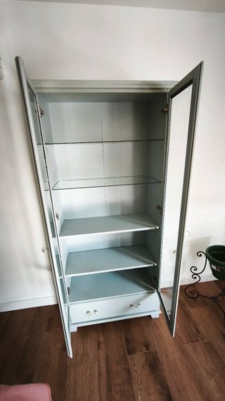 Vitrina IKEA Cristal Madera