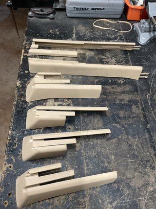 Plásticos Asientos Delanteros VW Touareg