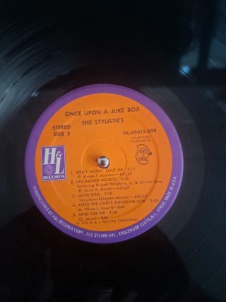 LP The Stylistics - Once Upon a Juke Box