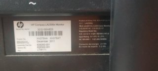 Monitor HP Negro