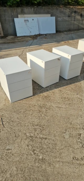 Cajonera Ofita Blanca Metal