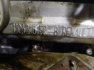 Renault rectp4789090 motor completo k9ke629 captur