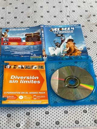 Ice Age 4: La Formación de los Continentes Blu-ray