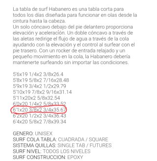 Tabla de surf Aloha 6'1 Epoxy ultra light