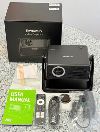 Proyector 1080P WiFi 6 Bluetooth 5.4 App Integrada