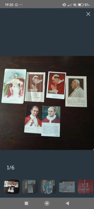 Lote material religioso