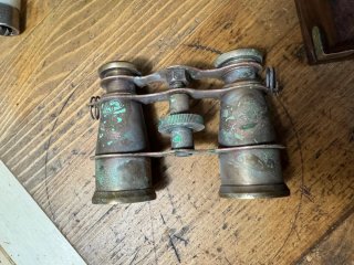 Prismáticos Vintage con Caja