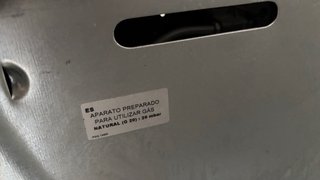 Cocina de gas de 3 fuegos