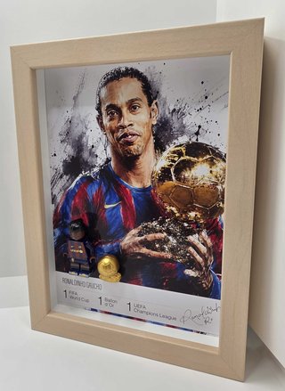 Cuadro minifigura Ronaldinho