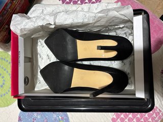 Tacones negros La Strada talla 37