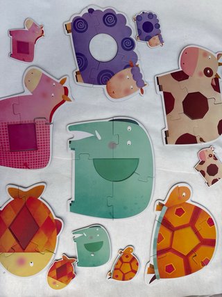 Puzzle Mideer My First Puzzle 7 en 1