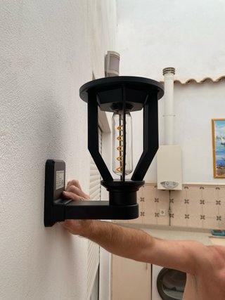 Farol LED Solar Wall Z - Aplique Exterior (Nuevo)