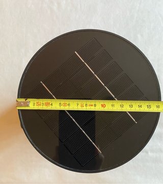 Farol LED Solar Wall Z - Aplique Exterior (Nuevo)