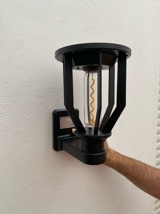 Farol LED Solar Wall Z - Aplique Exterior (Nuevo)