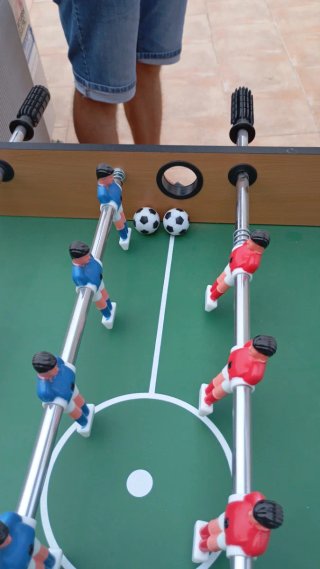 Futbolín de mesa