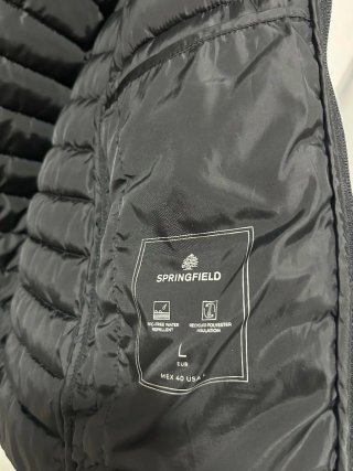 Anorak Invierno Springfield Negro