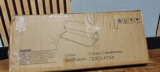 Barrera protectora de cama Grey 1.8m