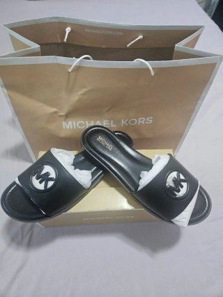 Sandalias Michael Kors Negras Originales!
