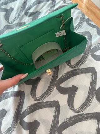 Bolso de fiesta verde
