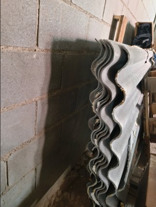 Porche de madera 7,43 x 5 m - Estructura