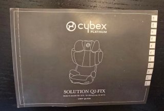 Silla coche Cybex Solution Q2-Fix
