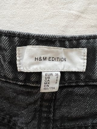 Vaqueros H&M Wide Leg Gris