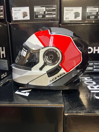 Casco moto XL modular Acerbis