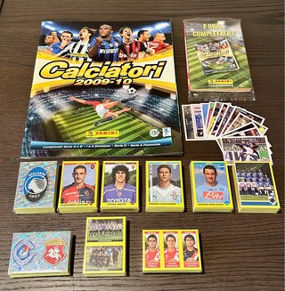 Album Calciatori 2009/10 + set figurine + aggiorn.
