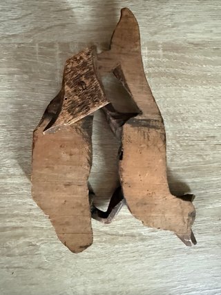 Embellecedor de reloj de cuco de madera