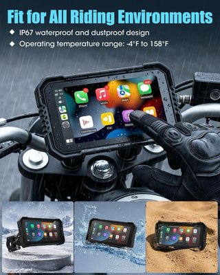 NUEVO! (130€) GPS para Moto 6.25'' Carplay