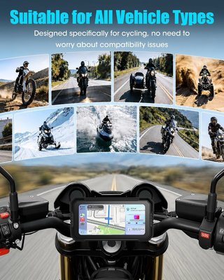 NUEVO! (130€) GPS para Moto 6.25'' Carplay