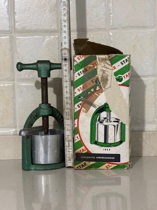 Torchio Spremisangue Star Made in Italy