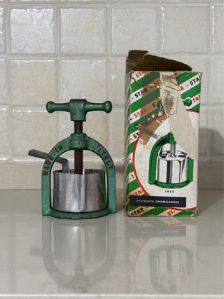 Torchio Spremisangue Star Made in Italy