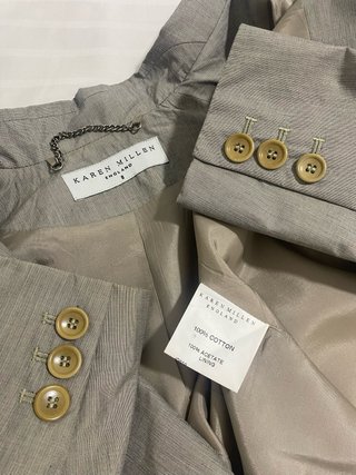 Blazer Karen Millen Gris