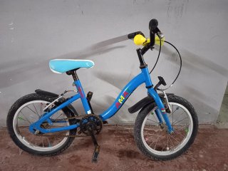 Bicicleta infantil azul