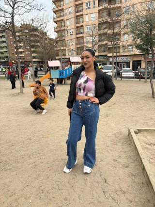 Pantalones vaqueros campana