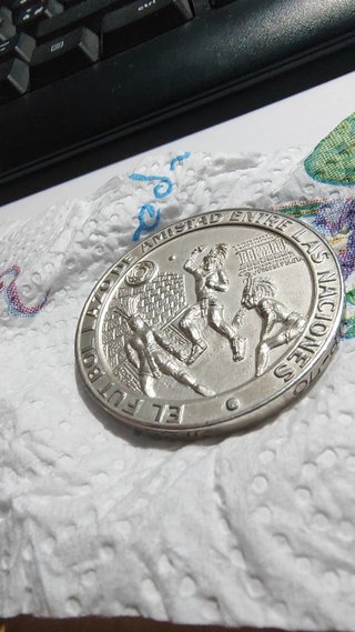 Medaglia Coppa del Mondo Messico 1970 Argento 999