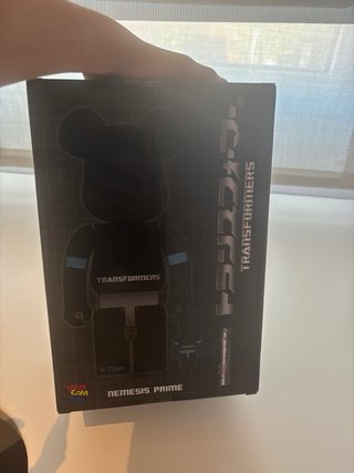 Bearbrick Nemesis Prime Transformers