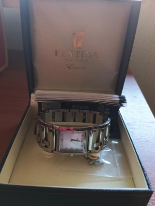 Reloj Festina Mujer Rosa y Plateado