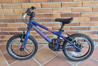 Bicicleta Infantil Carrera Cosmos 14" super ligera